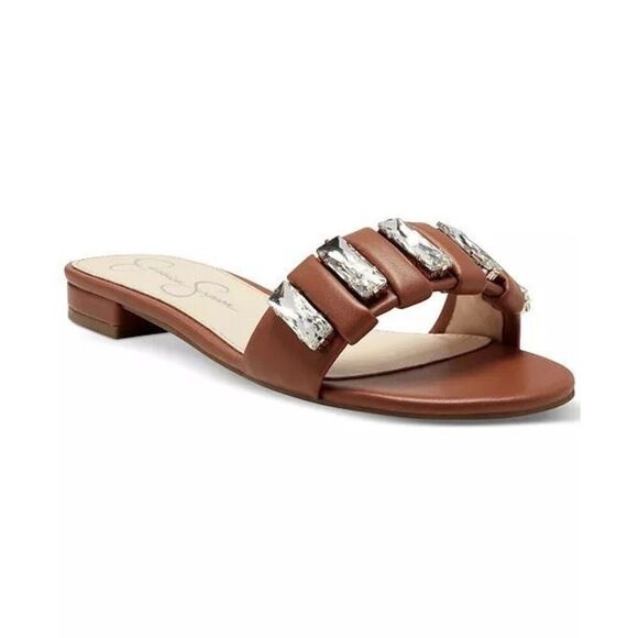 Jessica Simpson Women's Amille Flat Sandals NEW NIB - Picture 1 of 9